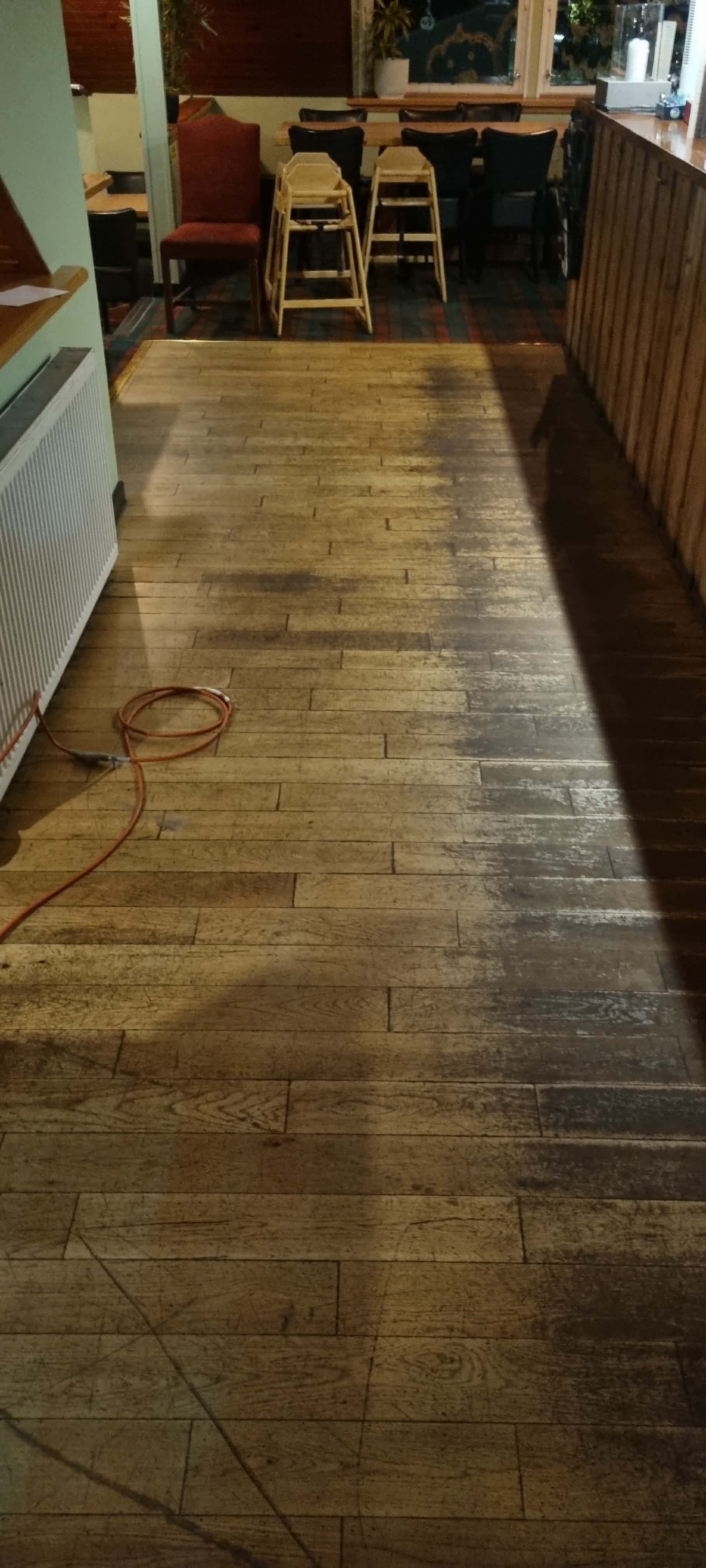 Beautifully finished hardwood floor