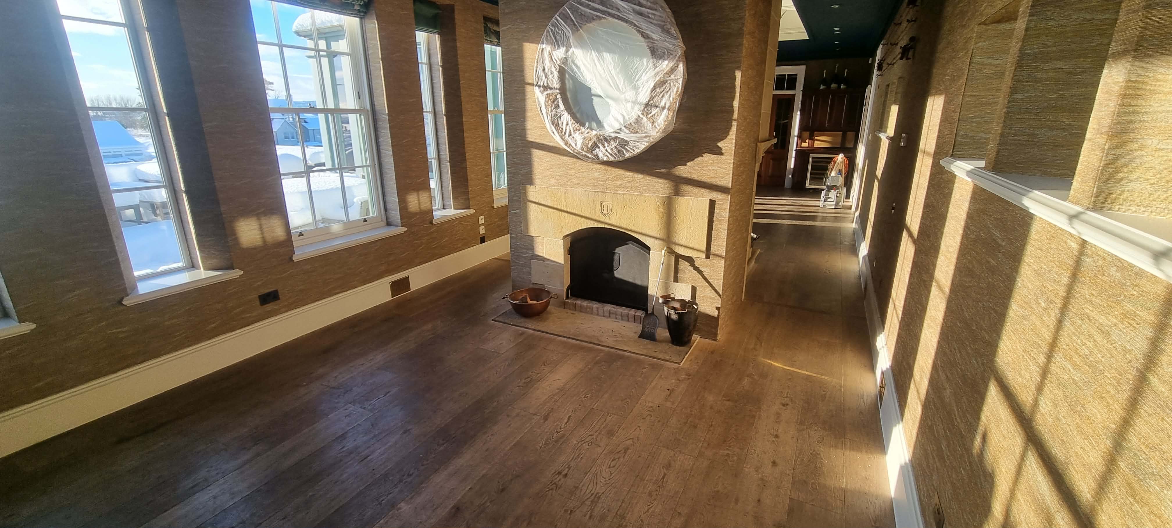 Flooring services background